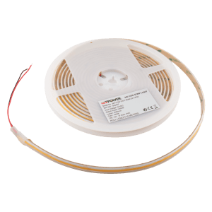 STRIP LIGHT 24V 320 COBS PER METER 8MM DOUBLE PCB