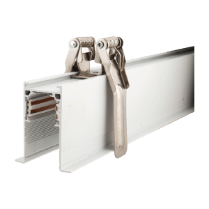 MAGNATIC RECESSED SLIM TRIM TRACK RAIL-ALUMINUM + COPPER WITH SPECIAL SPRING