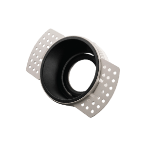 ANTI-GLARE TRIMLESS FRAME FULL ALUMINUM WHITE + BLACK MATT (LAMP CHANGEABLE FROM FRONT)