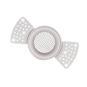 ANTI-GLARE TRIMLESS FRAME FULL ALUMINUM FULL WHITE (LAMP CHANGEABLE FROM FRONT)