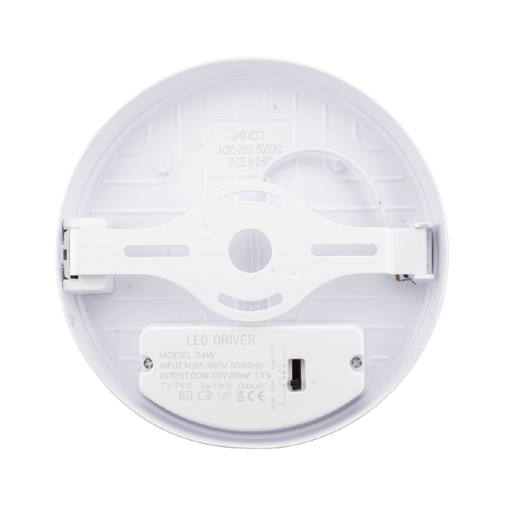 SURFACE DOWNLIGHT CURVE EDGE 24W - DIP 4CCT - ON/OFF CHANGEABLE SWITCH - Image 2
